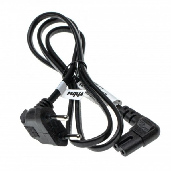 Stromkabel 90° auf C7-Stecker 90° 1m