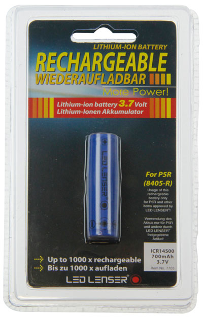 Zweibrüder LED Lenser P5R Ersatzakku (7703)