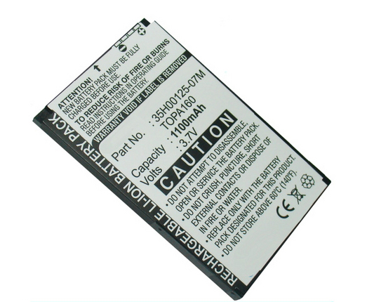 Akku passend für HTC Touch Diamond 2 ersetzt TOPA160, 35H00125-07M 1340mAh