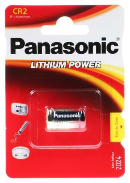 Panasonic CR2 3V Lithium Batterie für elektronische Türschlösser Glutz, Salto