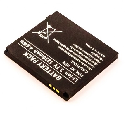 Akku passend für HTC Touch HD2, Leo 100, T8585, T9193 1230mAh