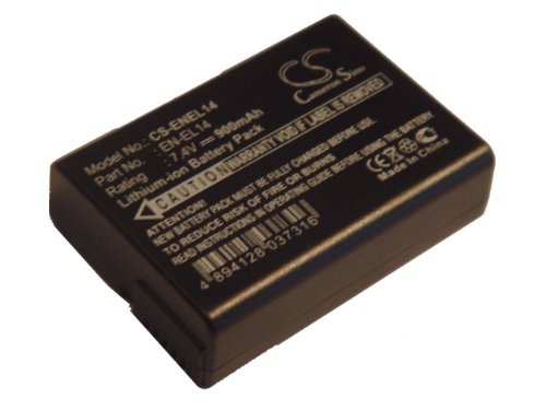 Akku passend für Nikon Coolpix P7000, P7700, P7800 1030mAh