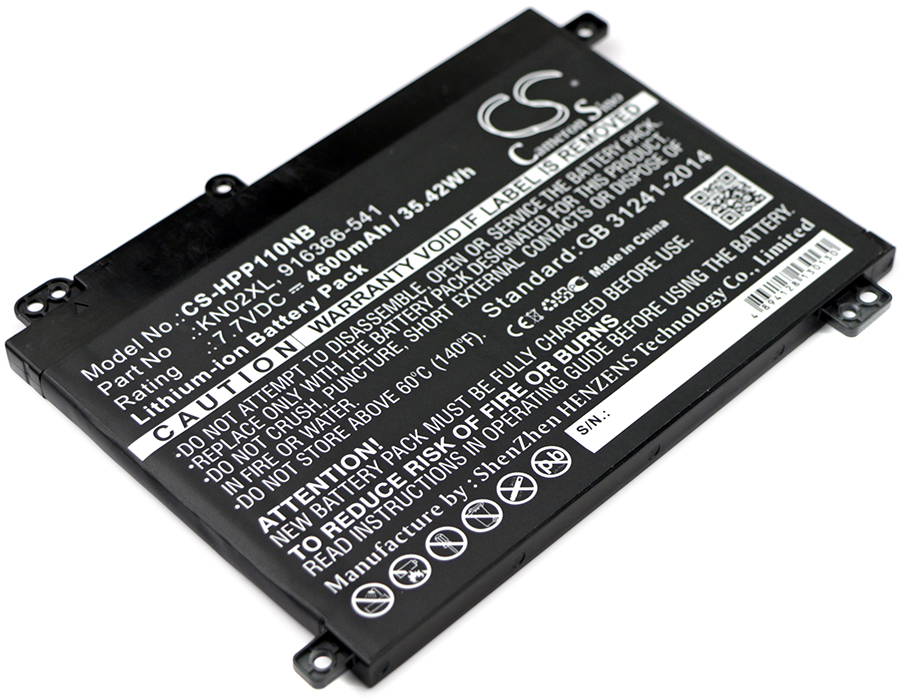 Akku ersetzt HP HSTNN-IB7R, KN02XL passend für Pavilion 11M, Pavilion 11M x360