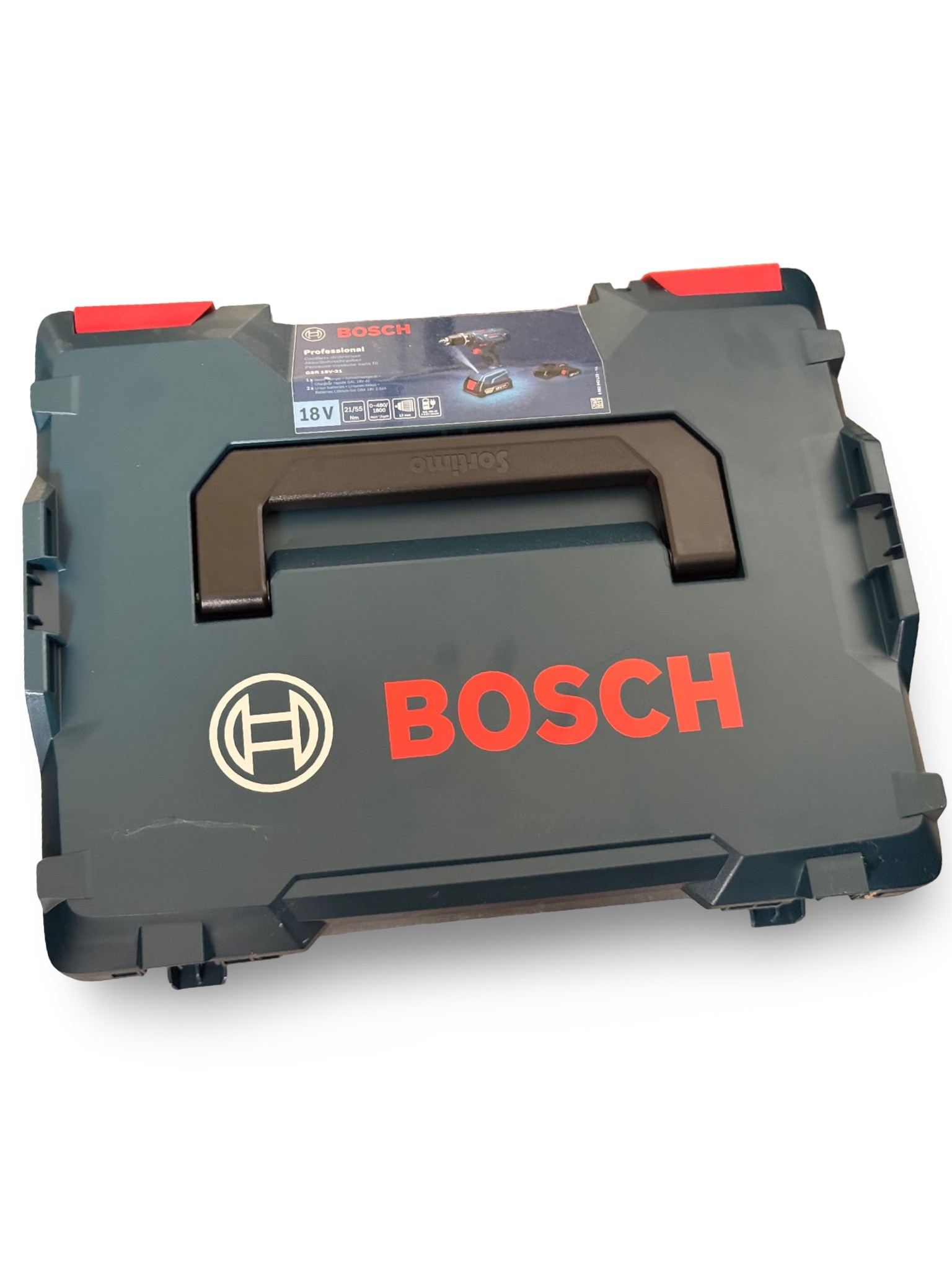 Bosch GSR 18V-21 Akku-Bohrschrauber Solo + Koffer