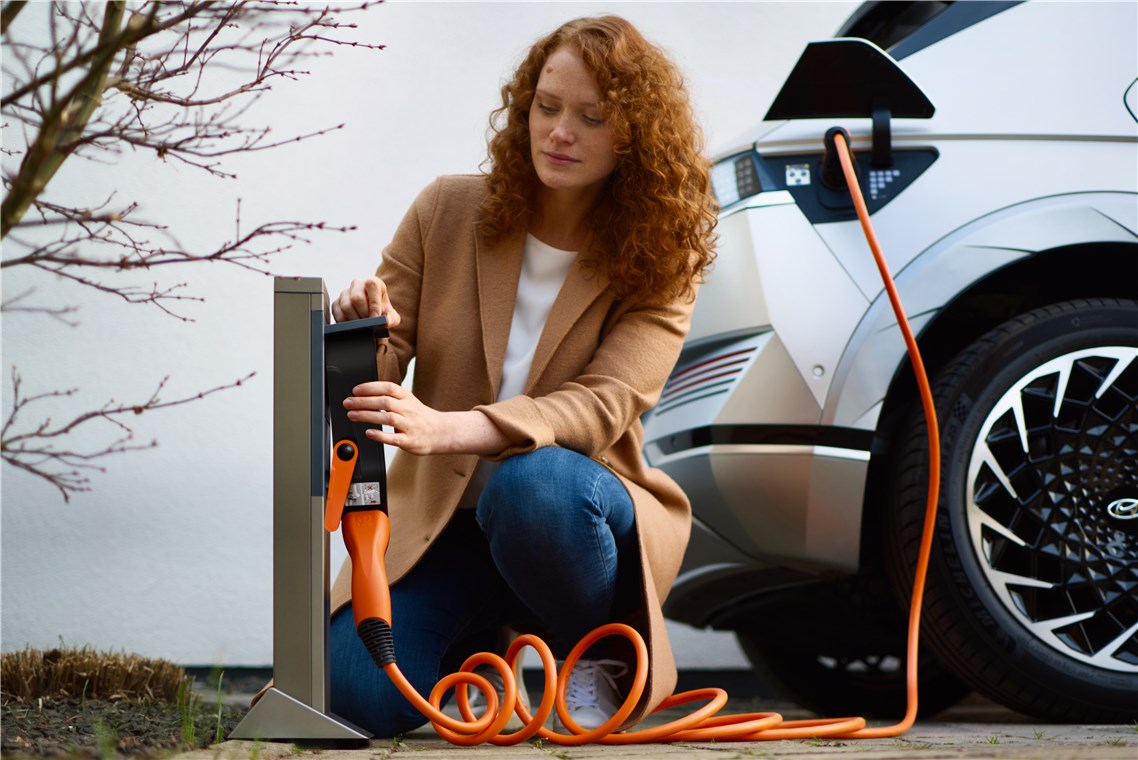 HELIX® Ladekabel Typ 2, bis zu 22 kW, 5 m, Orange