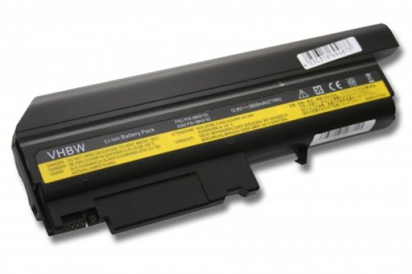 Akku passend für IBM Thinkpad T40, R50 6600mAh
