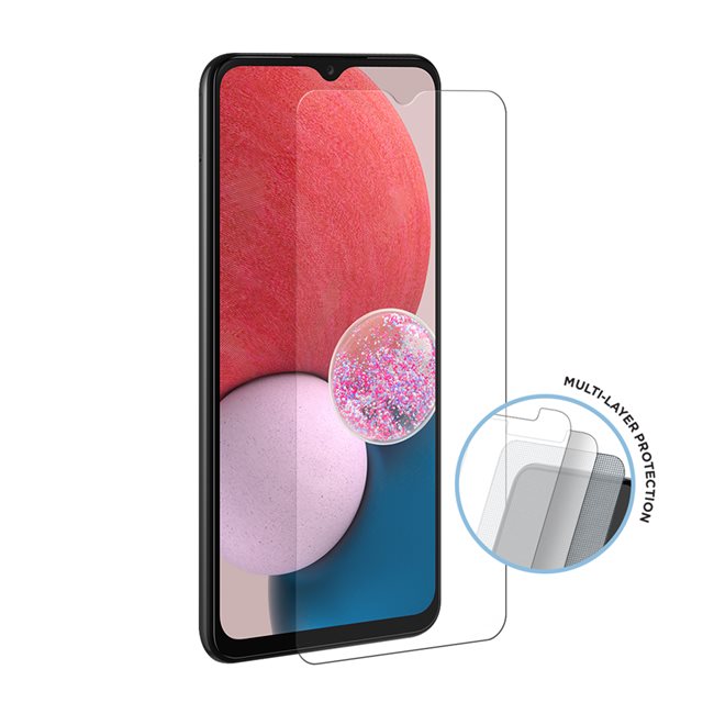 EIGER SAMSUNG GALAXY A13 4G DISPLAY-GLAS (2ER PACK) HIGH-IMPACT TRI FLEX KLAR