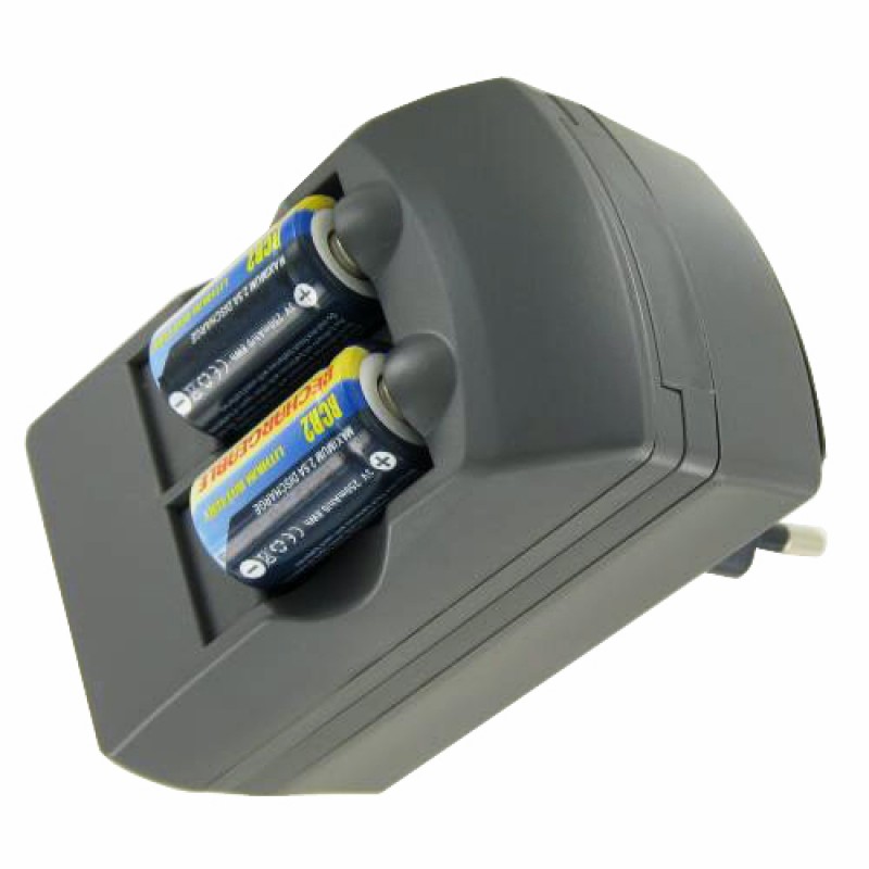 Ladegerät für 2x RCR2 (3 Volt) Akkus