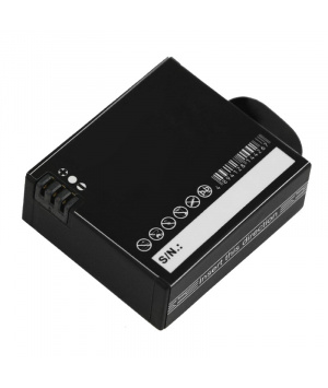Akku ersetzt Aee ACC-D90 passend für Aee Lyfe S72, Lyfe S90