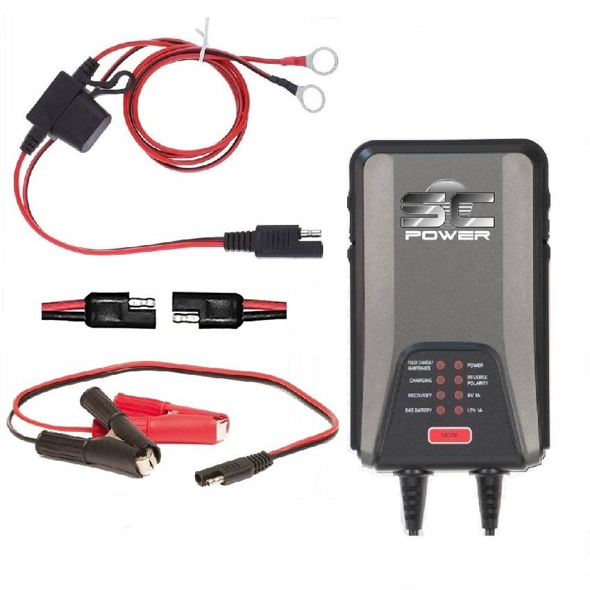 SC Power SC10 6V / 12V Ladegerät für Motorradbatterien