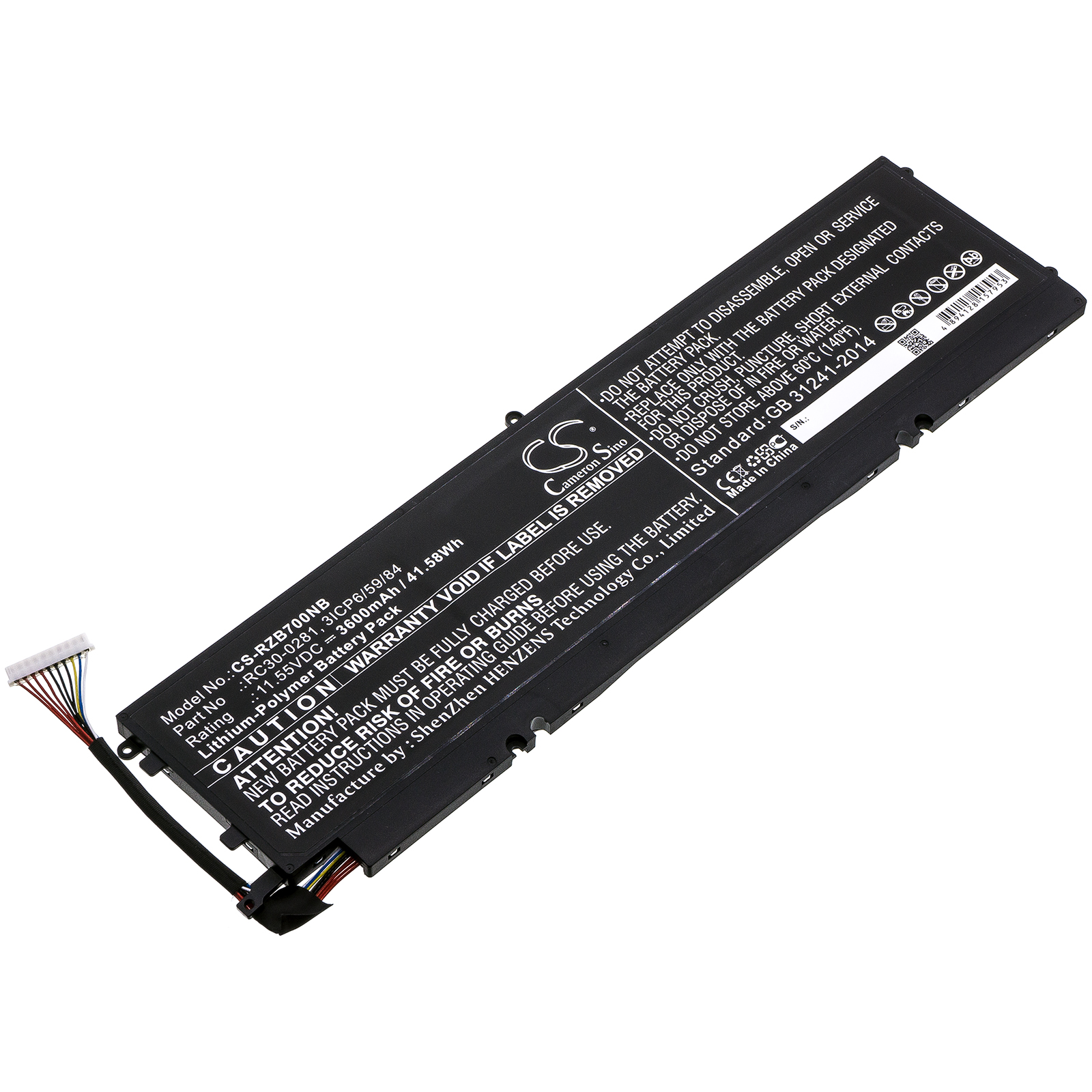 Akku ersetzt Razer RC30-0281 passend für Blade Stealth 13 2020, Stealth i7-8565U