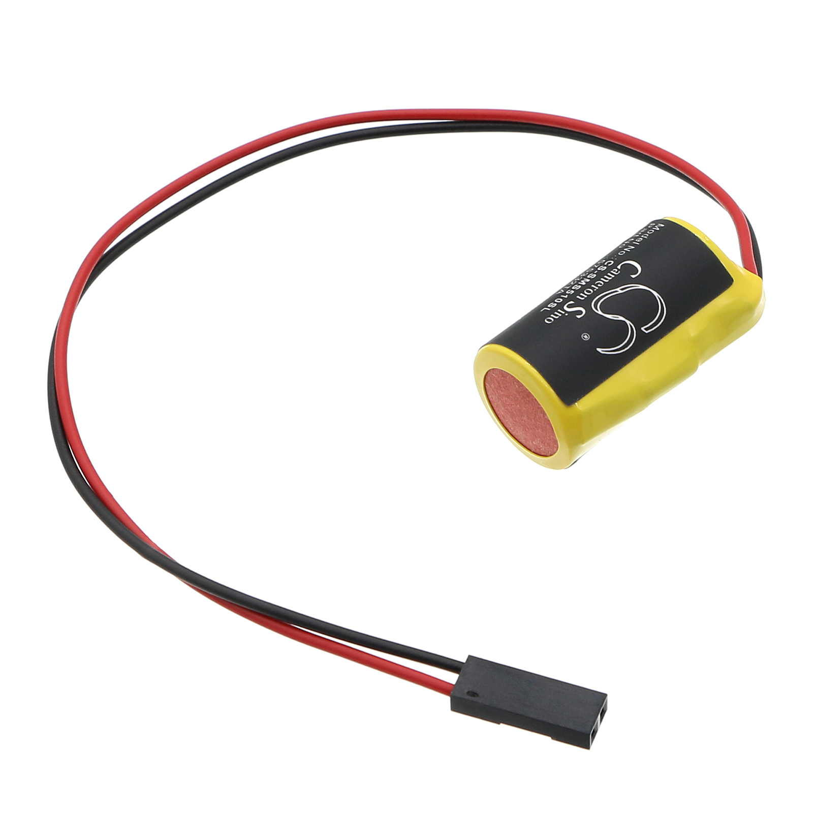 CNC Backup Batterie 575332, 575332TA, MC2-BAT-AB, 3V 900mAh Stecker Schwarz