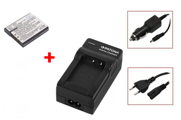 Ladegerät + Akku für Sony NP-BG1