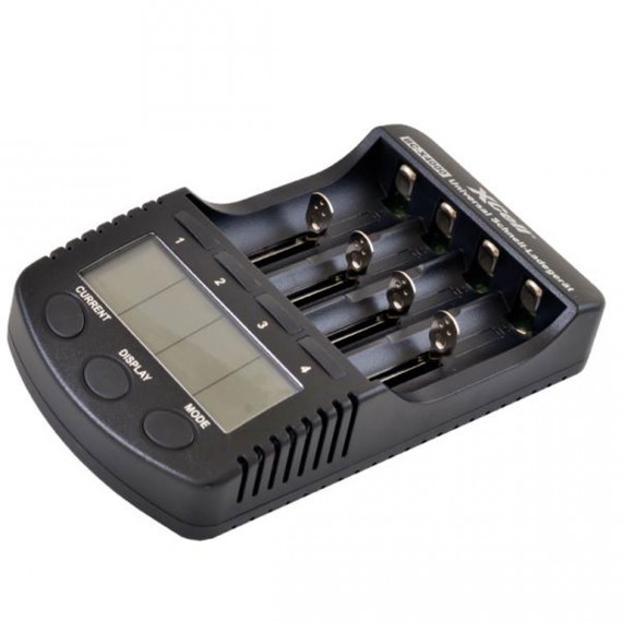 XCell BC-X4000 Pro Schnellladegerät, Ni-MH, Li-Ion, LiFePO4 Akkus + LCD-Display