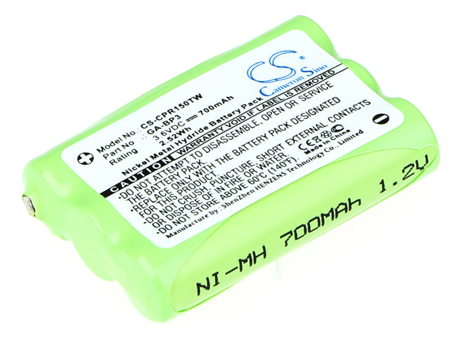 Akku ersetzt Switel BT-0947, Cobra GA-BP3 passend für Switel WTF8000 700mAh