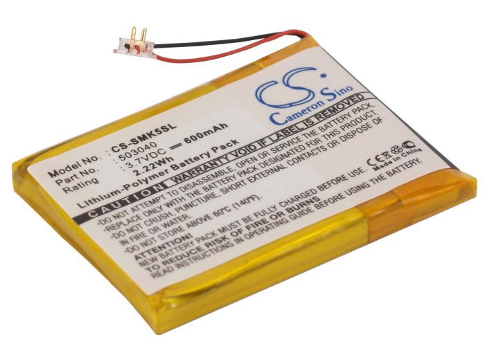 Akku passend für Samsung YP-K5, YP-K5J ersetzt 503040 600mAh