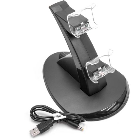 LED Dual Ladestation für Sony Playstation 4, PS4 Pro, PS4 Slim