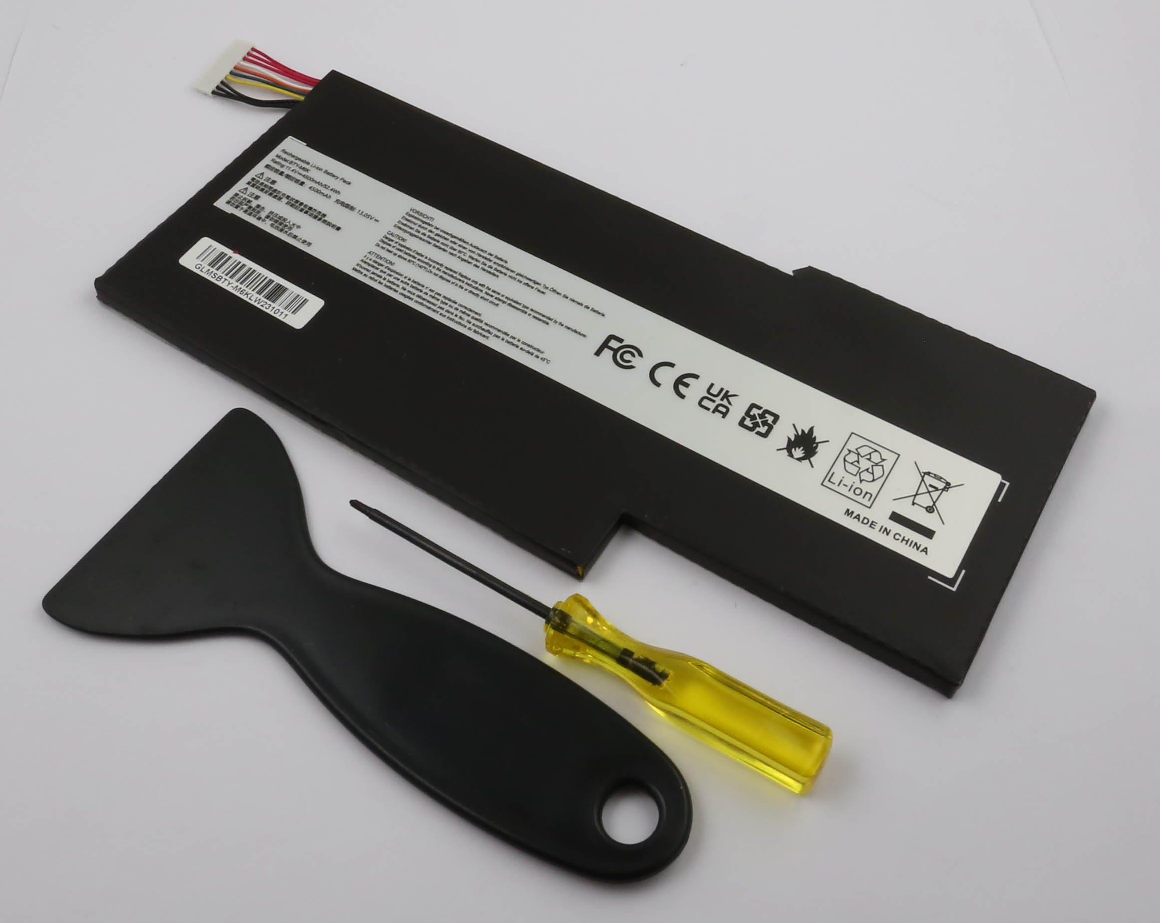 Akku ersetzt BTY-MK6 passend für MSI 0017F1-002, GF63 8RC-004CN, GF75 Thin 3RD