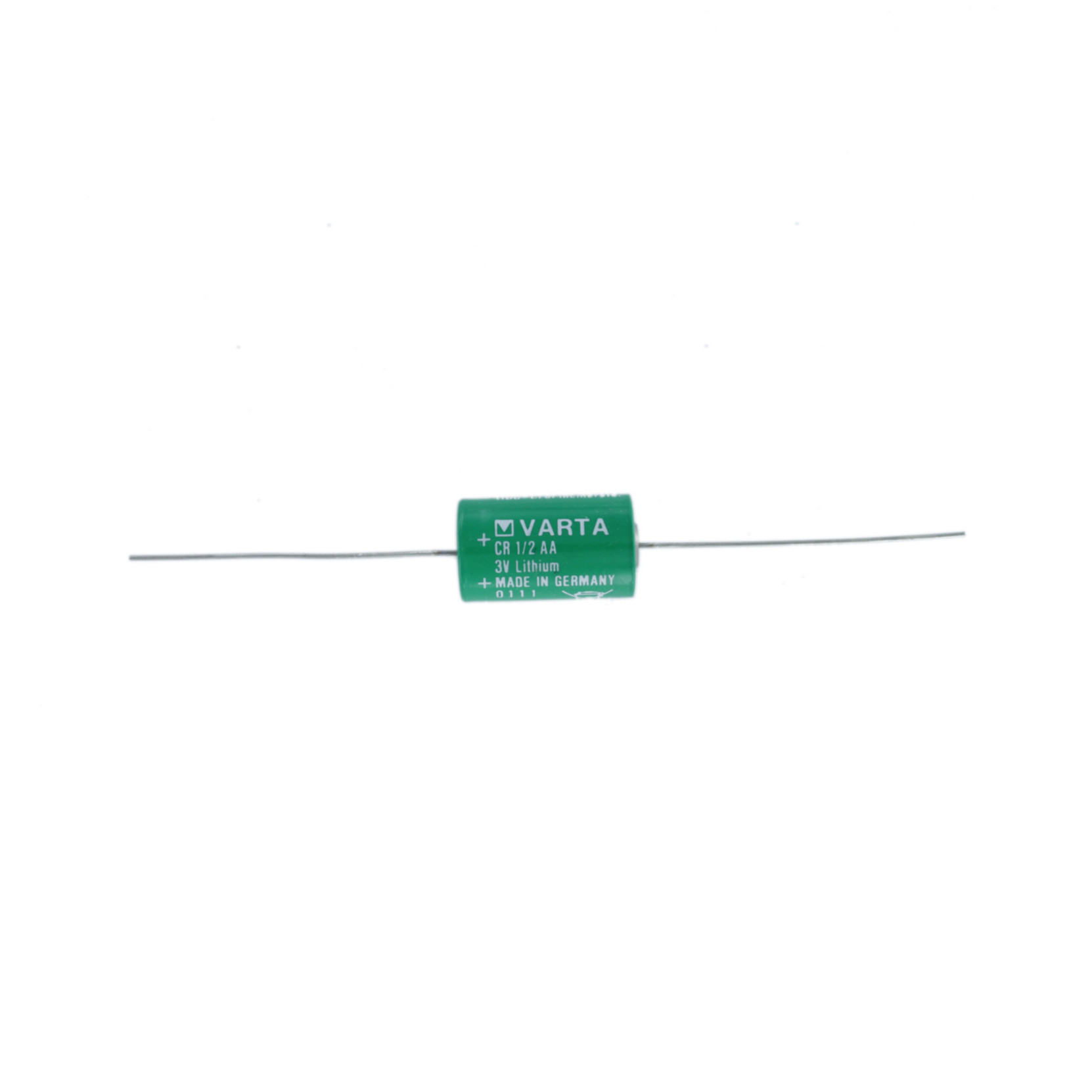 Varta Lithium 3V Batterie CR1/2AA-CD mit Axialdraht