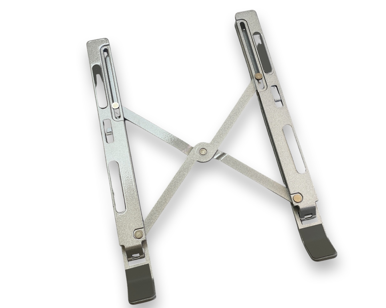 Faltbarer Aluminium Laptop Ständer, silber