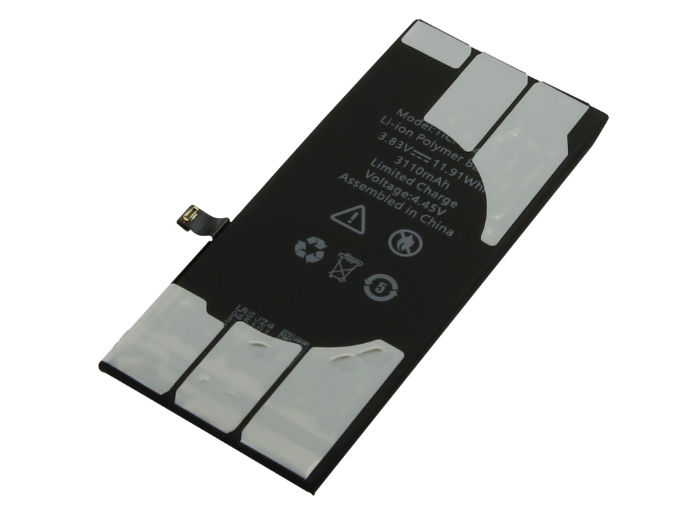Akku ersetzt Apple 616-00641, 616-00644 passend für iPhone 11, A2221, A2223