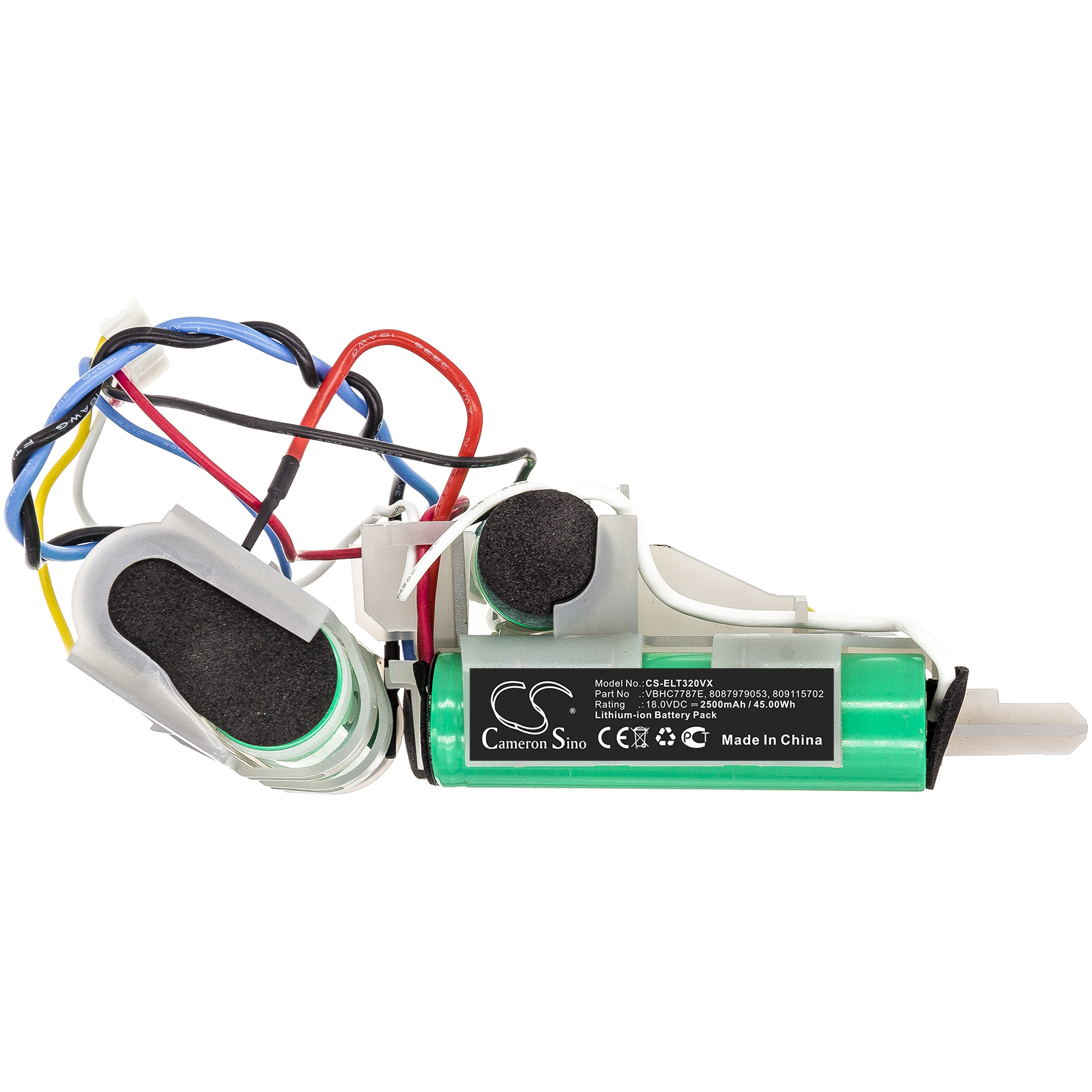 Akku passend für Elektrolux Ergorapido Plus, EER7ALLRGY, ERGO 13 18V 2.5Ah
