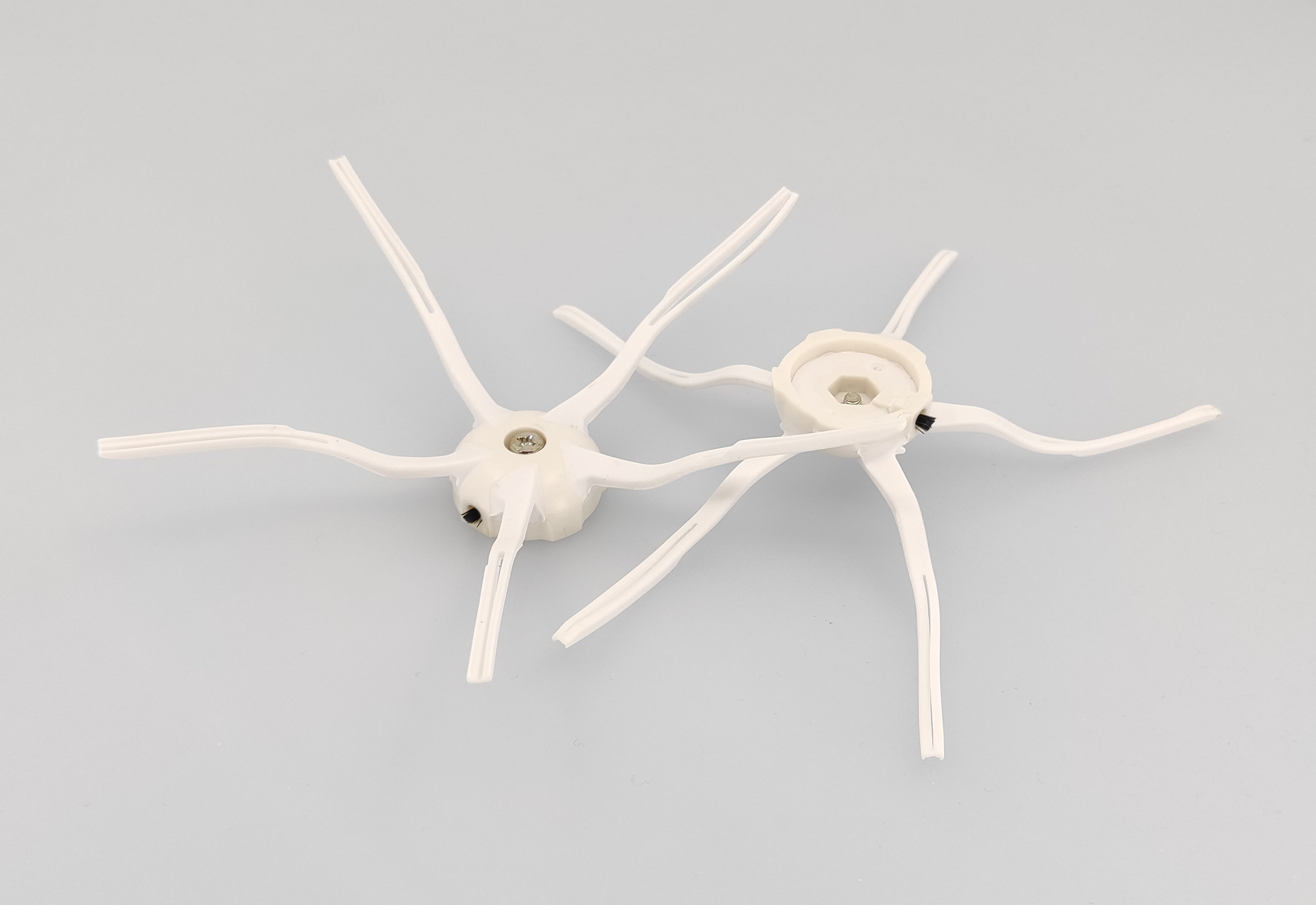 2x Roborock / Xiaomi 5 Arm Seitenbürste Weiss