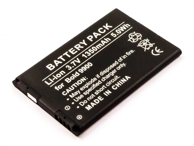 Akku passend für BlackBerry Bellagio, Bold 9790, 9900 1250mAh