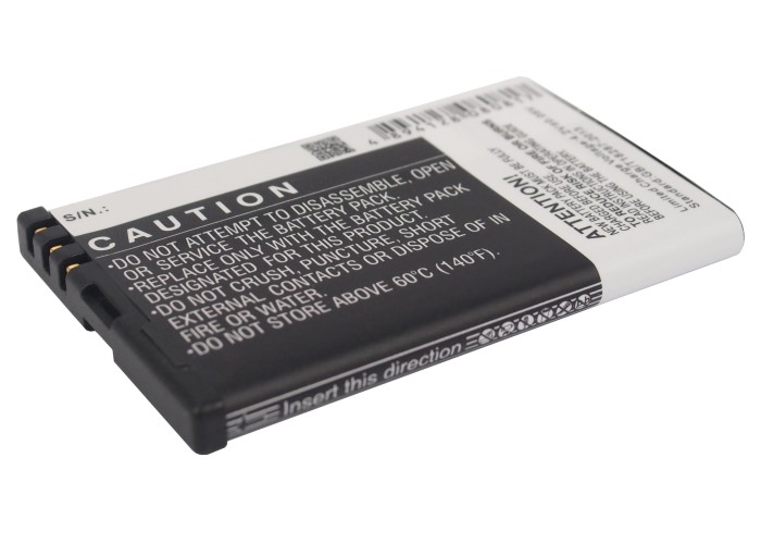 Akku passend für BEA-FON S200, S210 ersetzt 523455 1S1P 1100mAh