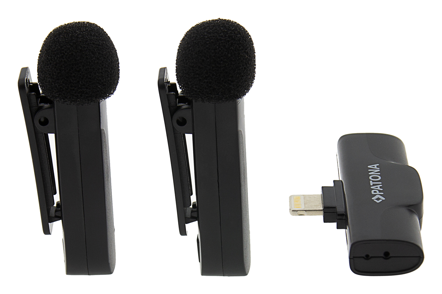 Ansteck-Lavalier-Mikrofone für Apple iPhone und iPad