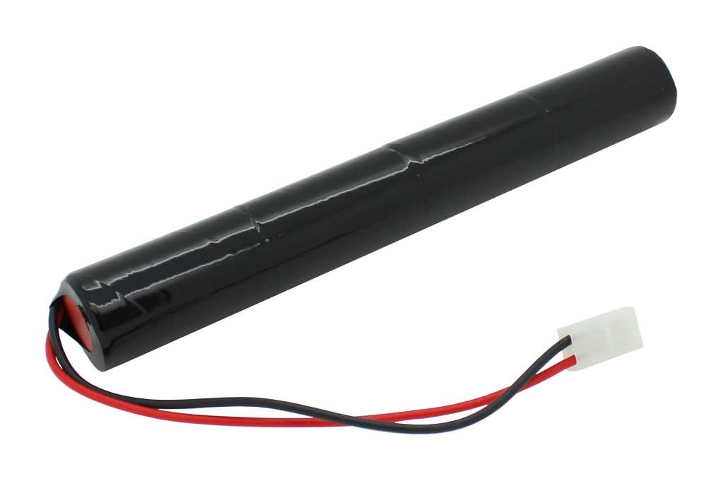 Notleuchtenakku 4.8V 4500Ah, Ni-MH, L1x4 Mono D mit Kabel und Stecker 275599