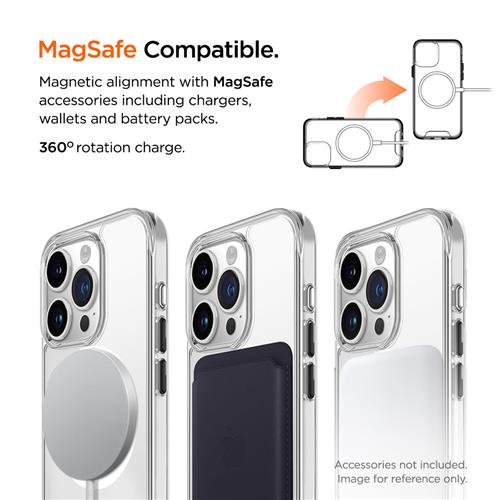 iPhone 15 Pro Max, Glacier Magsafe Case transparent