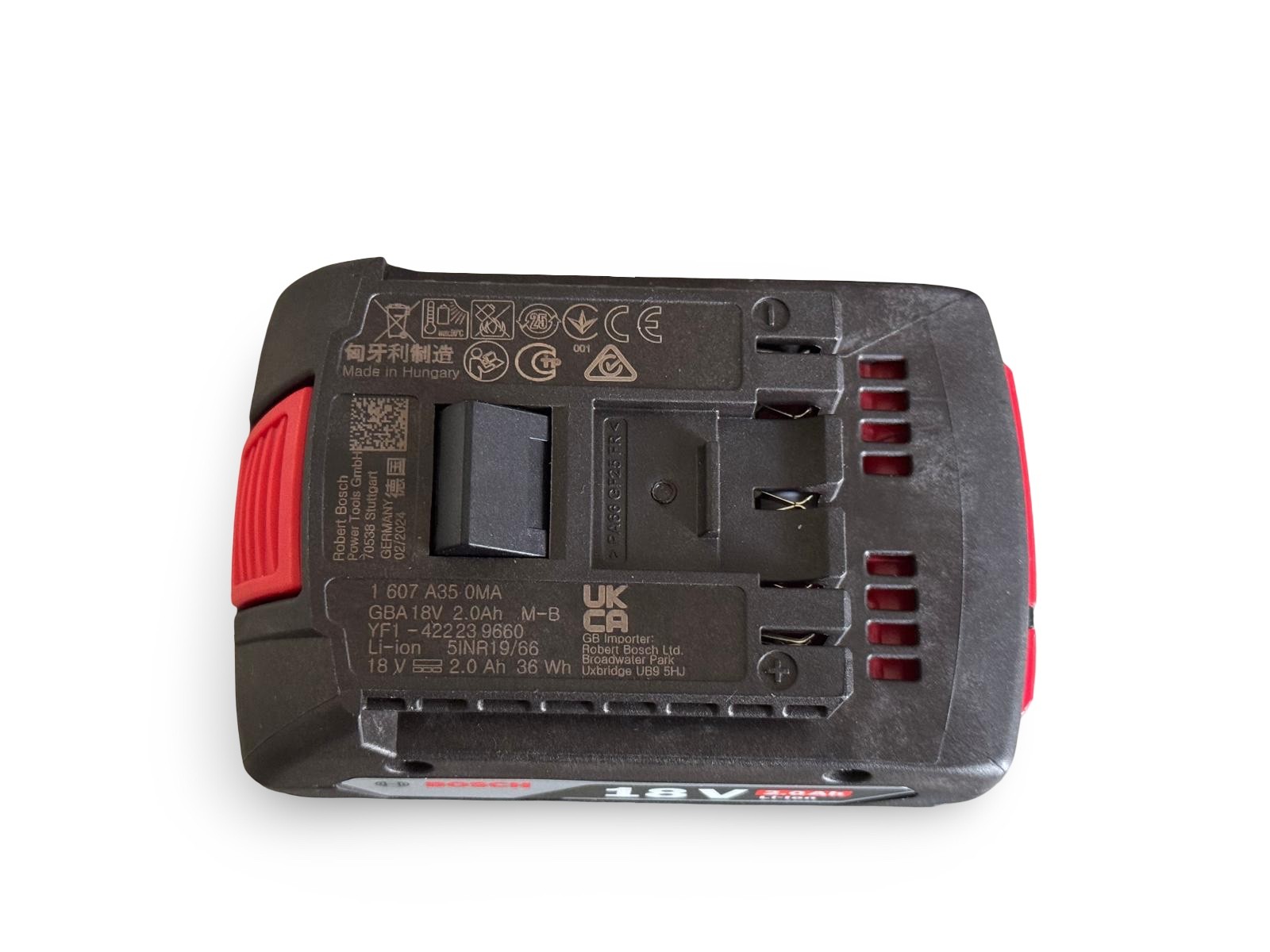BOSCH Akku-Schlagbohrschrauber GSR 18V-21 Professional (1x 2Ah, 18V), Set