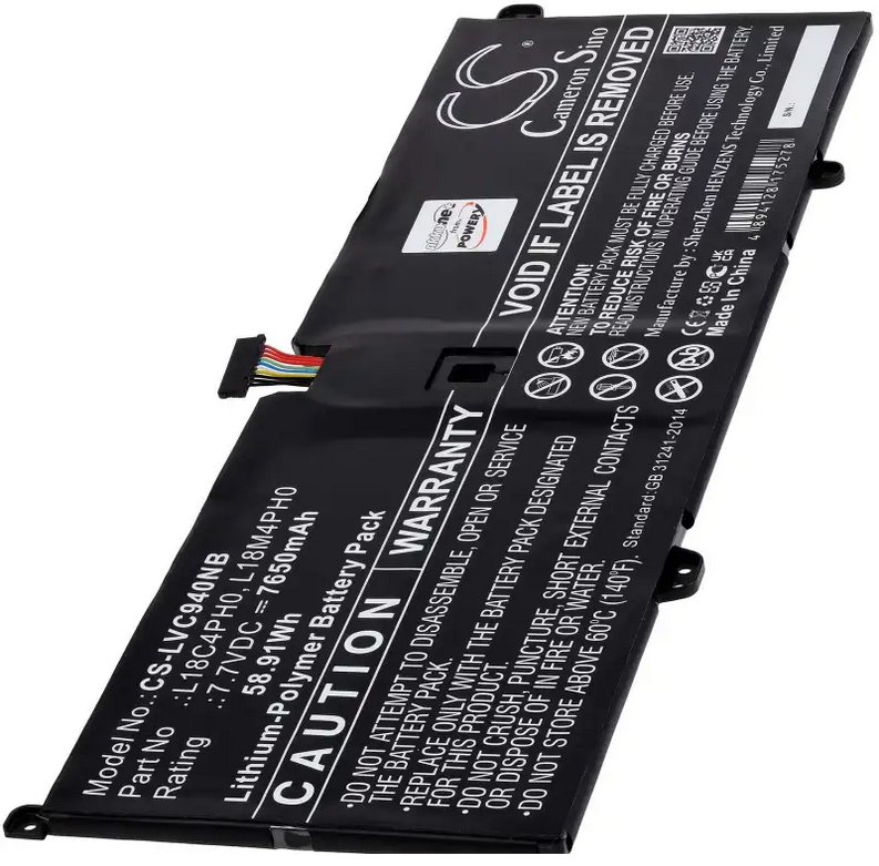Akku ersetzt L18C4PH0, L18M4PH0 passend für Lenovo Yoga C940-14IIL