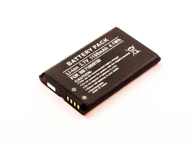 Akku passend für Blackberry 7100, 8300, 8700, Curve 9300 1000mAh