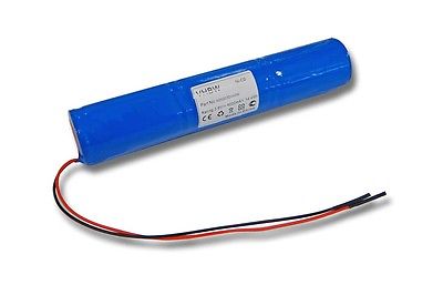Notleuchten Säulenakku 3.6V 1800mAh mit Litzen