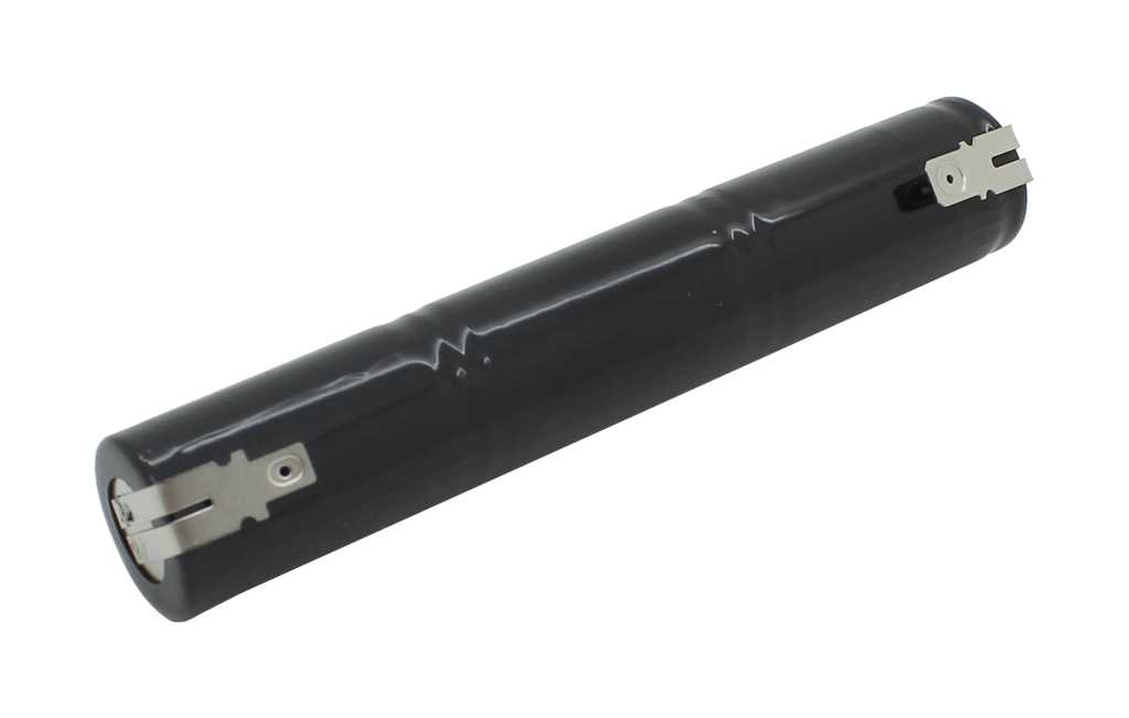 Notleuchten Akku 3.6V 3000mAh Ni-MH L1x3 Sub-C mit Faston-Anschluss