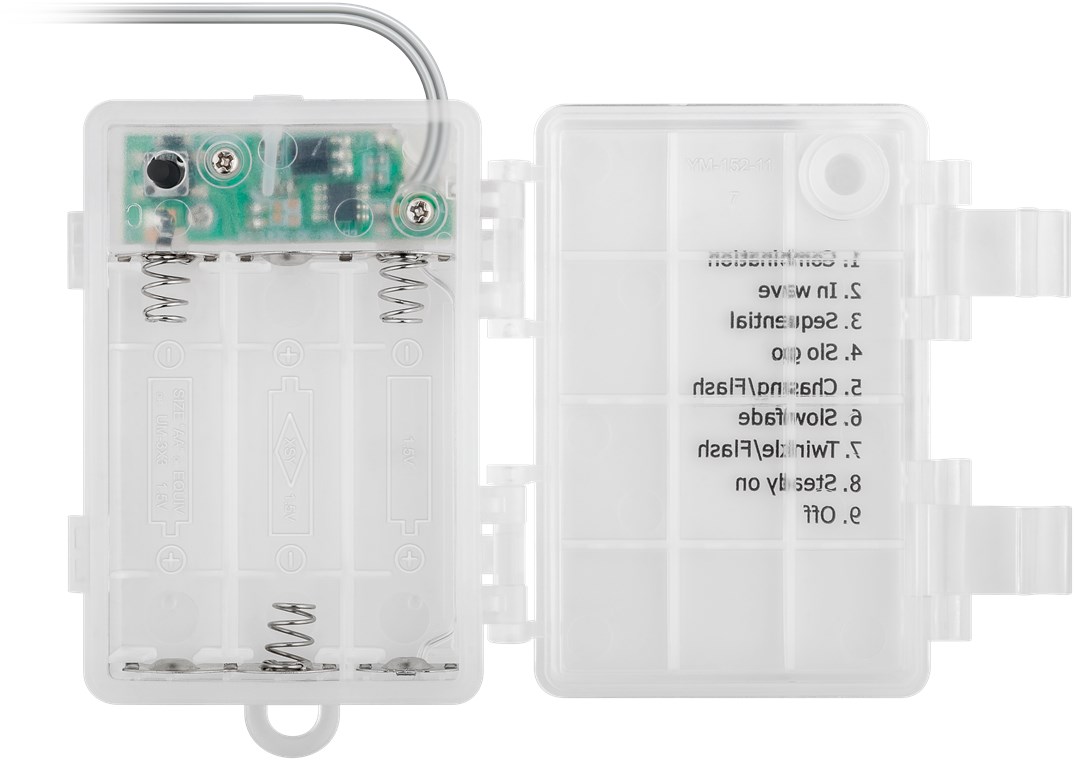 LED Lichterkette 300er Warmweiss inkl. 8 Funktionen