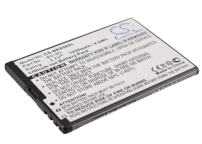 Akku passend für Nokia N9, N9-00, N9 16G, N9 64G 1250mAh