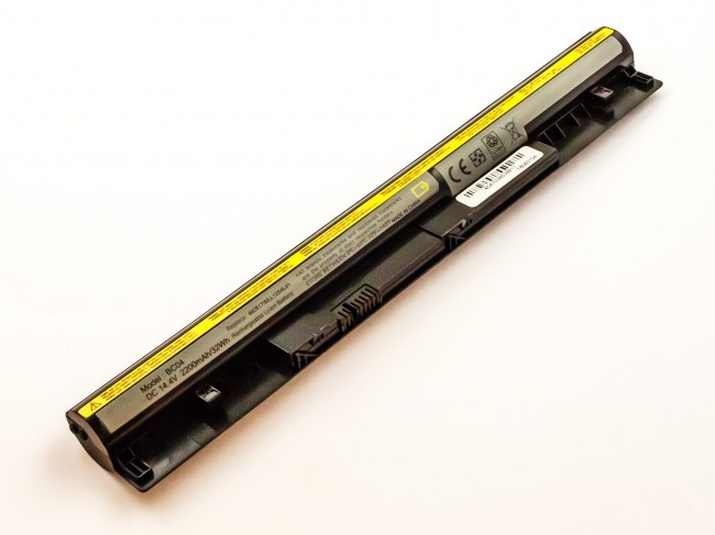 Akku ersetzt Lenovo L12S4Z01, L12S4L01 2200mAh schwarz