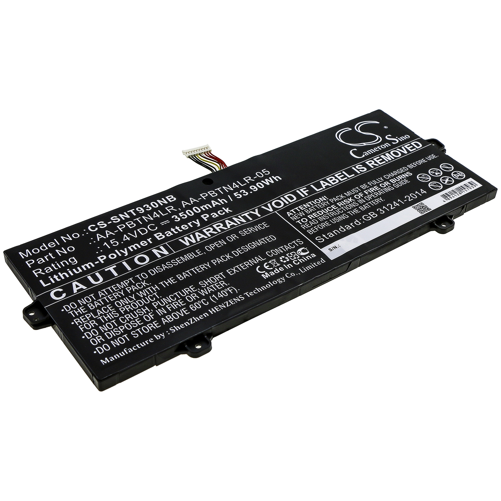 Akku ersetzt Samsung AA-PBTN4LR passend für BA43-00386A, NP850XBC, NT950QAA