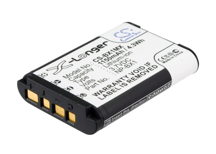 Akku passend für Sony DSC-WX300, DSC-HX300, -HX50 1090mAh