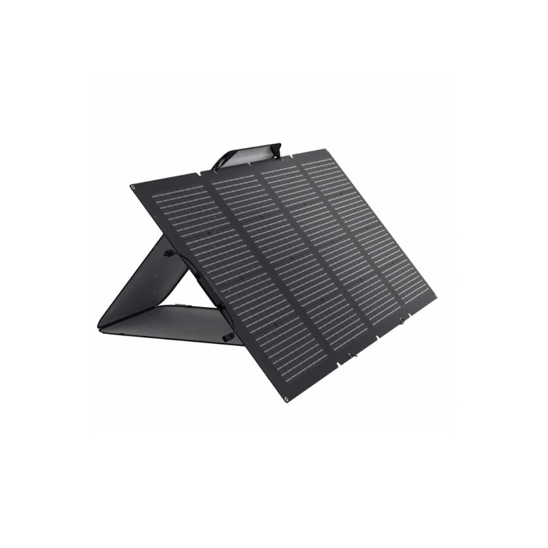 EcoFlow 220W bifaziales faltbares Solarpanel, Vorderseite 220 W, Rückseite 155 W