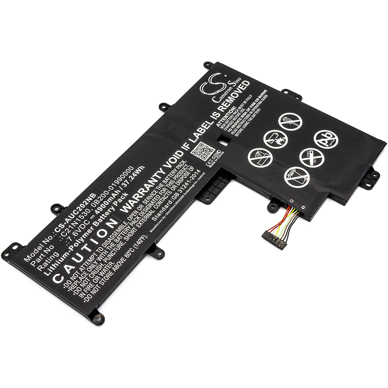 Akku ersetzt C21N1530 passend für Asus C202SA, Chromebook C202, VivoBook E201NA