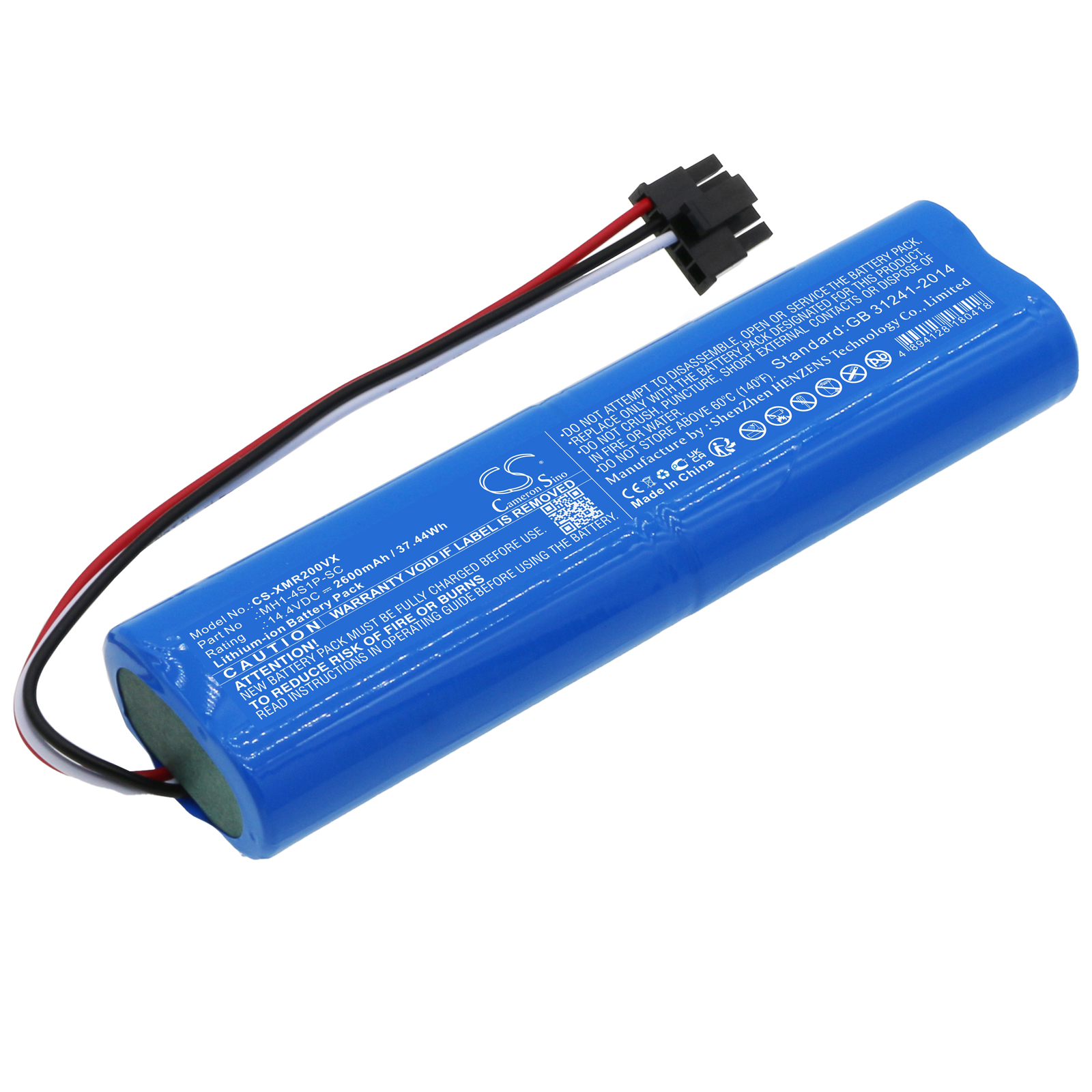 Akku ersetzt Xiaomi Mi Mop Pro, Viomi V2 Pro, V3 ersetzt STYJ02YM, MH1-4S1P-SC