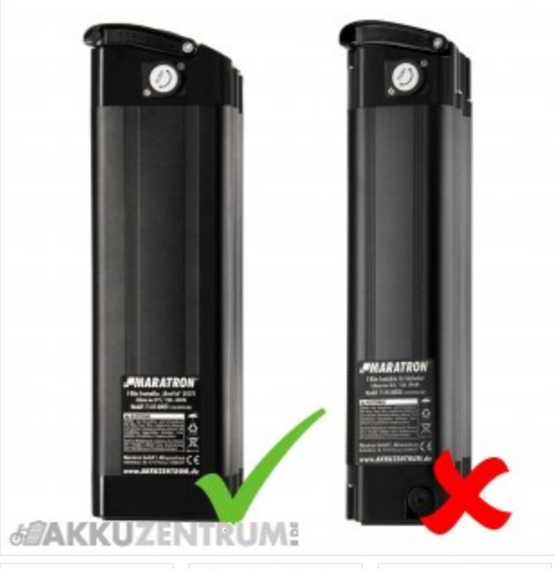E-Bike Akku 36V 13Ah ersetzt Samsung SDI-3610B, Prophete 0479
