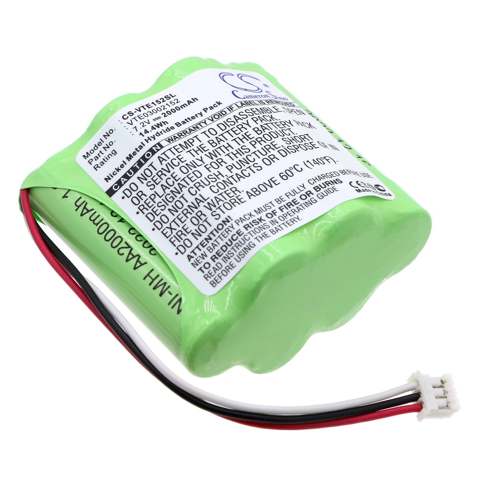 Akku ersetzt 03002152, Consult II passend für Vetronix 02002720-01, VTE3002152
