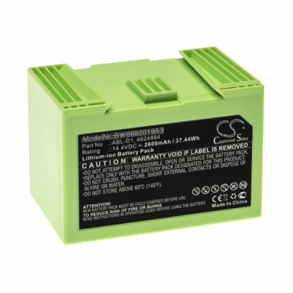 Akku ersetzt iRobot Roomba ABL-D1, 4624864, ABL-D2 14.4V 2500mAh