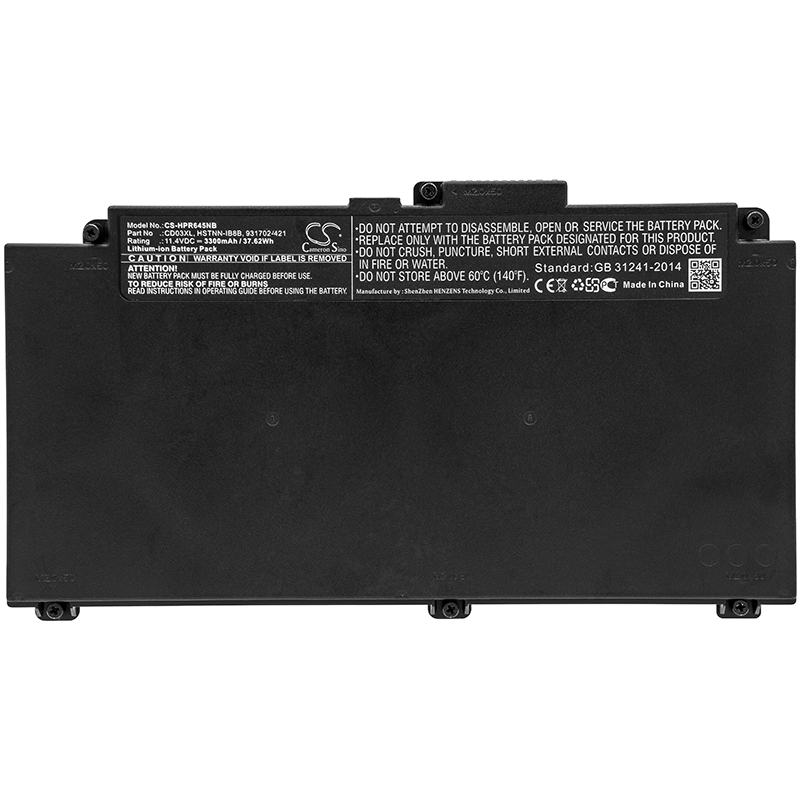 Akku ersetzt HP CD03XL, HSN-114C-4, HSN-114C-5 passend für ProBook 645 G4