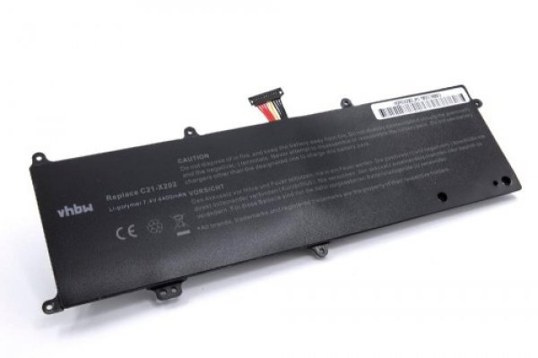 Akku ersetzt Asus C21-X202, 0B200-00230300 passend für S200LI236,  VivoBook X201